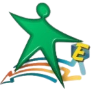 logo ecommarket.org Groen silhowet met handtas "E" afgebeeld